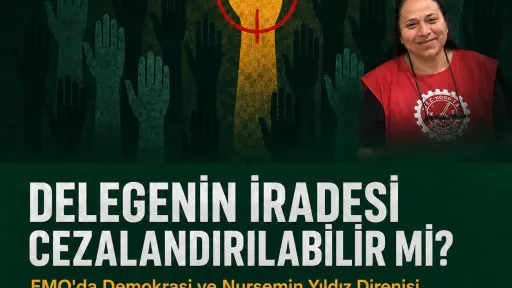 EMO'da Direniş ve Nursemin Yıldız Direnişi Forum afişi